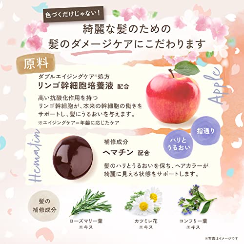 パーソナルカラーシャンプー ピンクブラウン 5