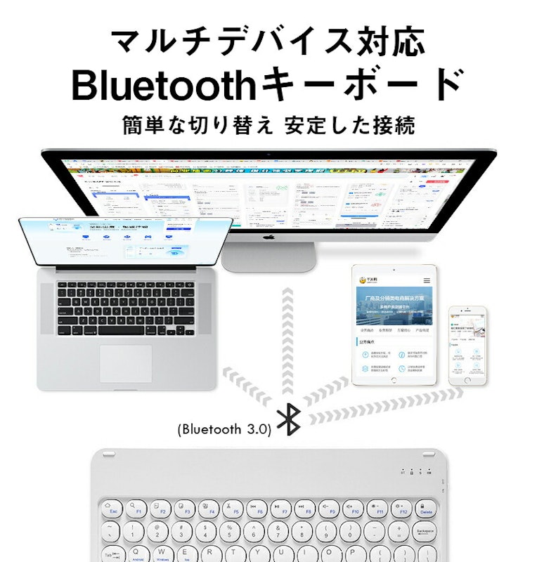 Bluetoothキーボード 3