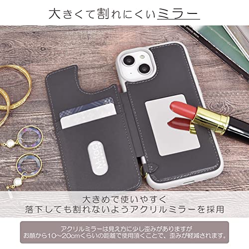 ミラー&カード収納付き背面ケース 3