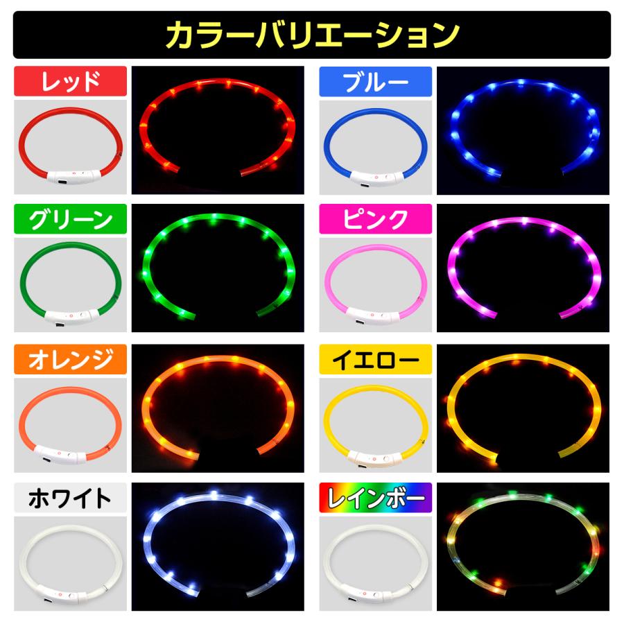 光る首輪 2