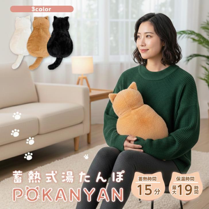 蓄熱式湯たんぽ ぽかにゃん 1