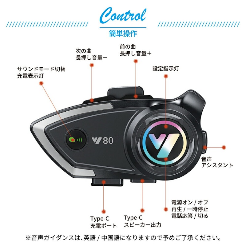 バイクイヤホン 5
