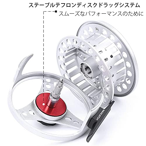 Maxcatch ECO トラウト フライリール 大アーバー 4