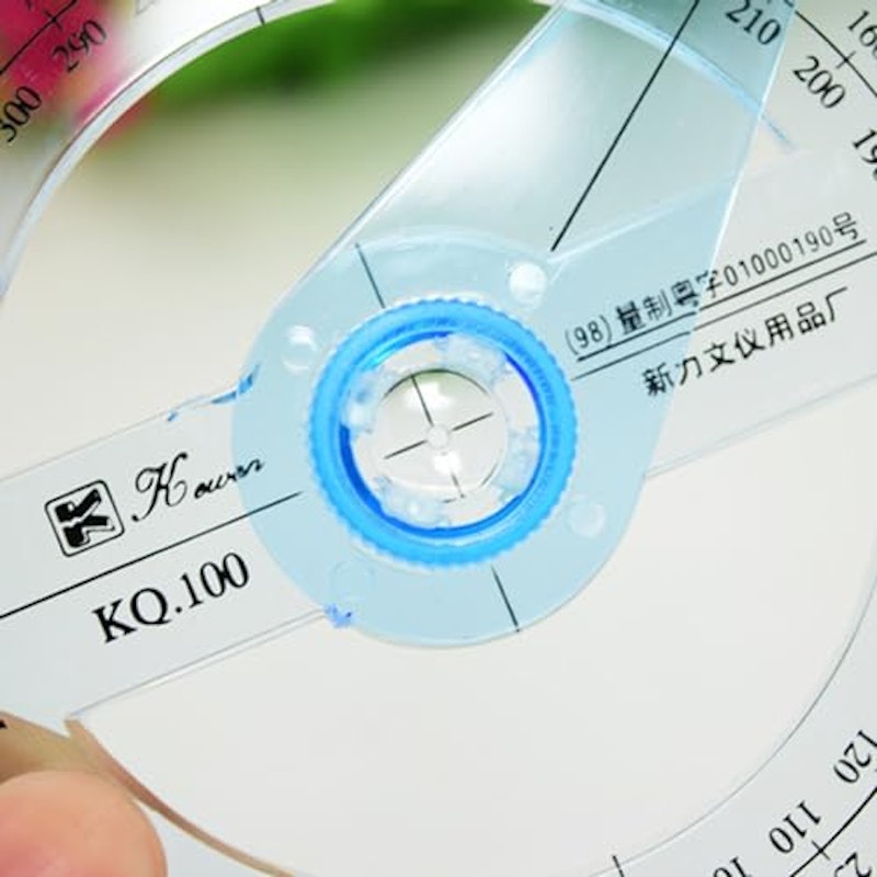 360度角度測定円分度器 4