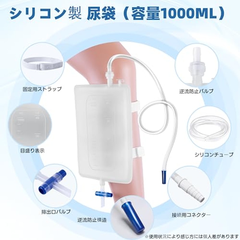 洗えて繰り返し使える脚用収集バッグ 2