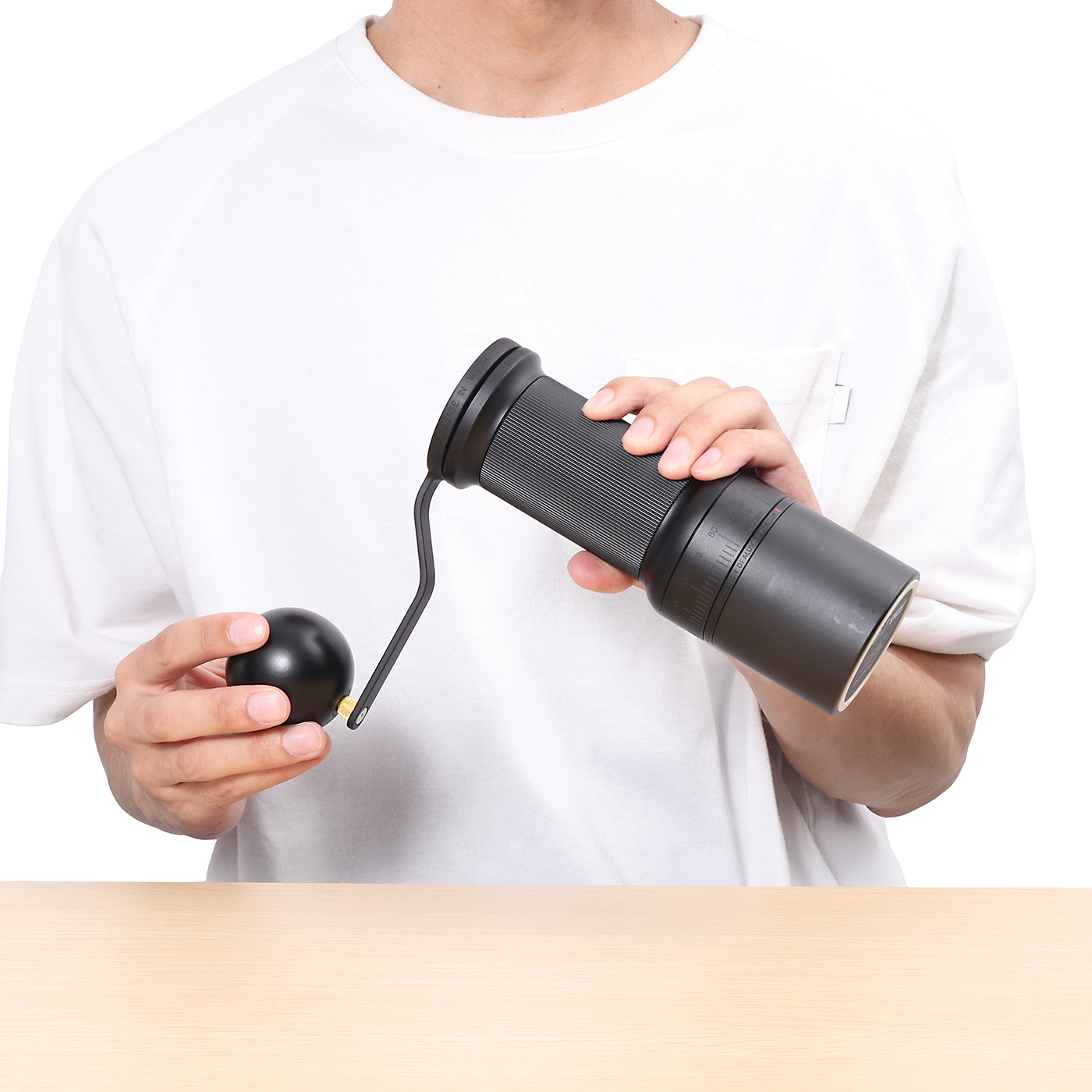 EPEIOS JAPAN Essence Go 手挽きコーヒーミル EPBG003を検証レビュー 