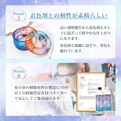 エポキシレジ液 4