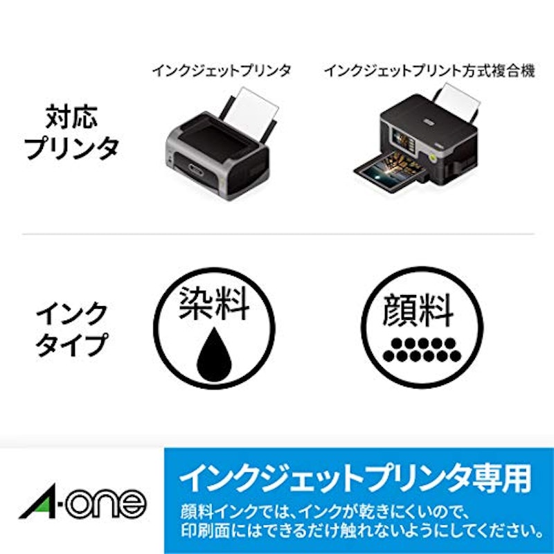 はがきサイズのプリンタラベル 7