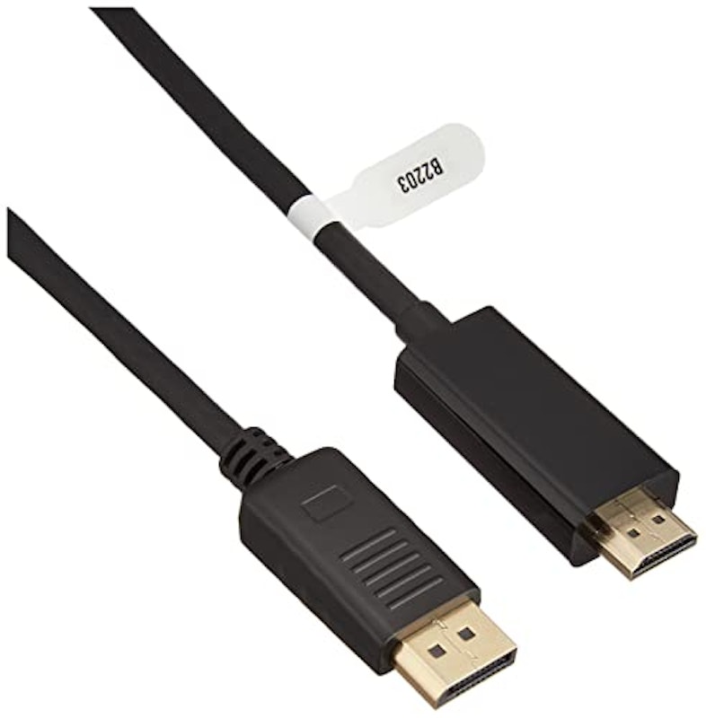 DisplayPort-HDMI変換ケーブル 1