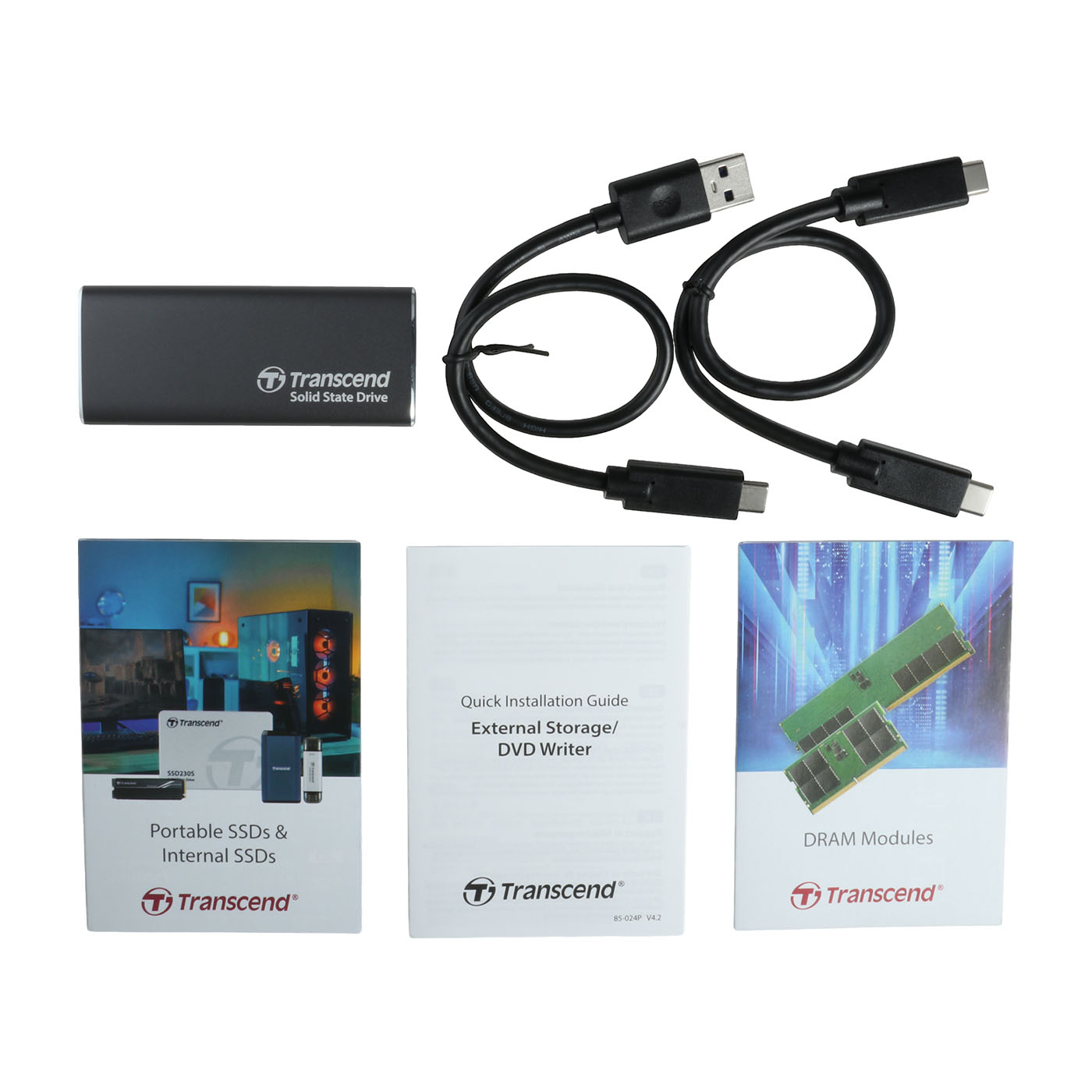 Transcend Information ESD265C ポータブルSSD TS1TESD265Cを検証