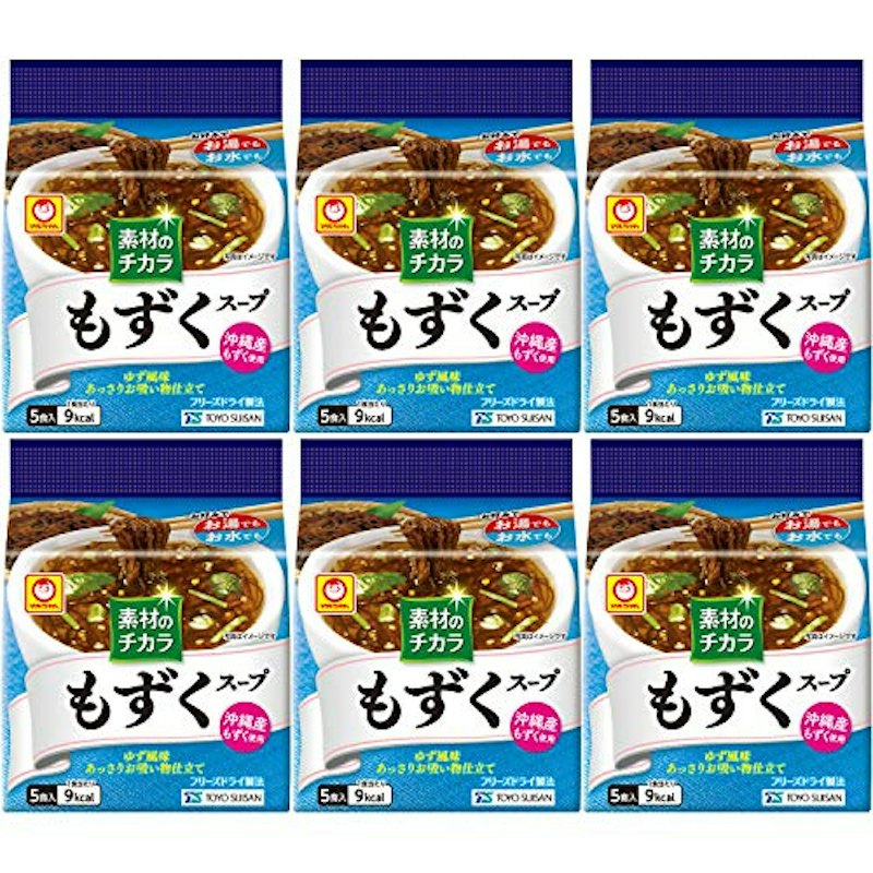 沖縄産もずくスープ 1