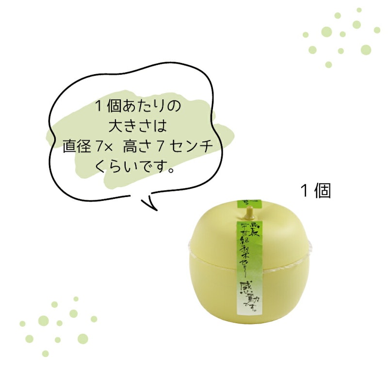 鳥取二十世紀梨ゼリー 感動です。 6