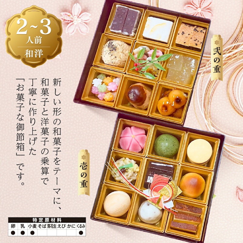 お菓子な御節箱 2