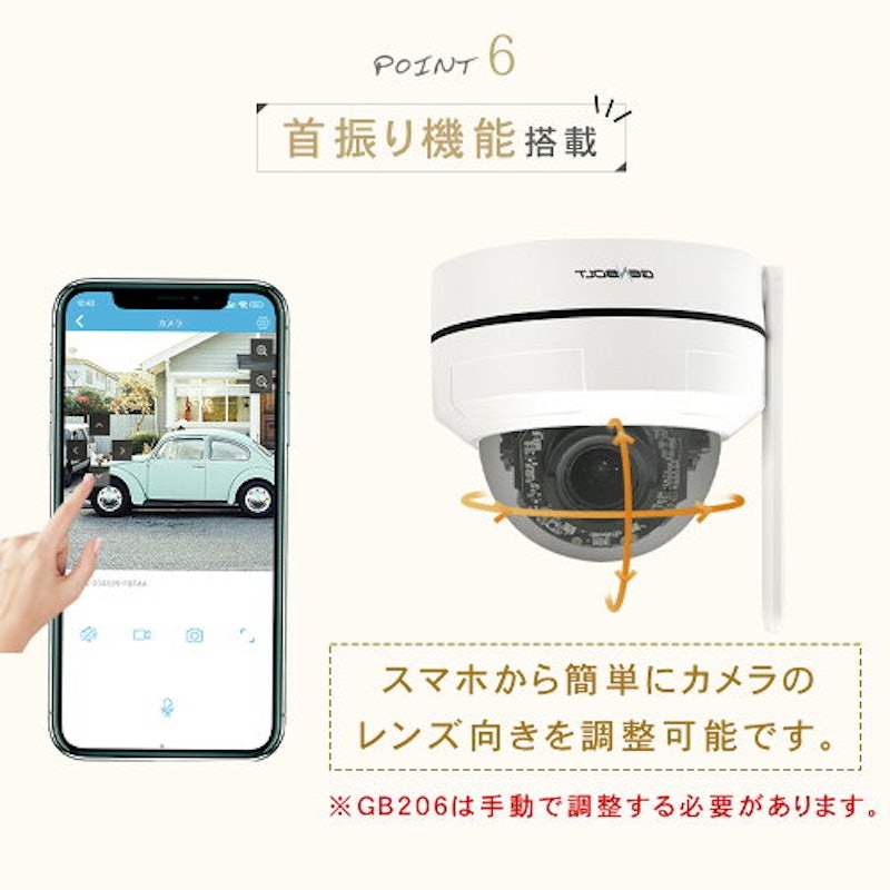 PoEの防犯カメラ 8