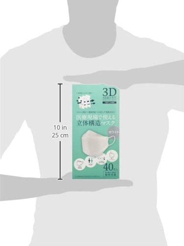3Dエアロフィットサージカルマスク 3