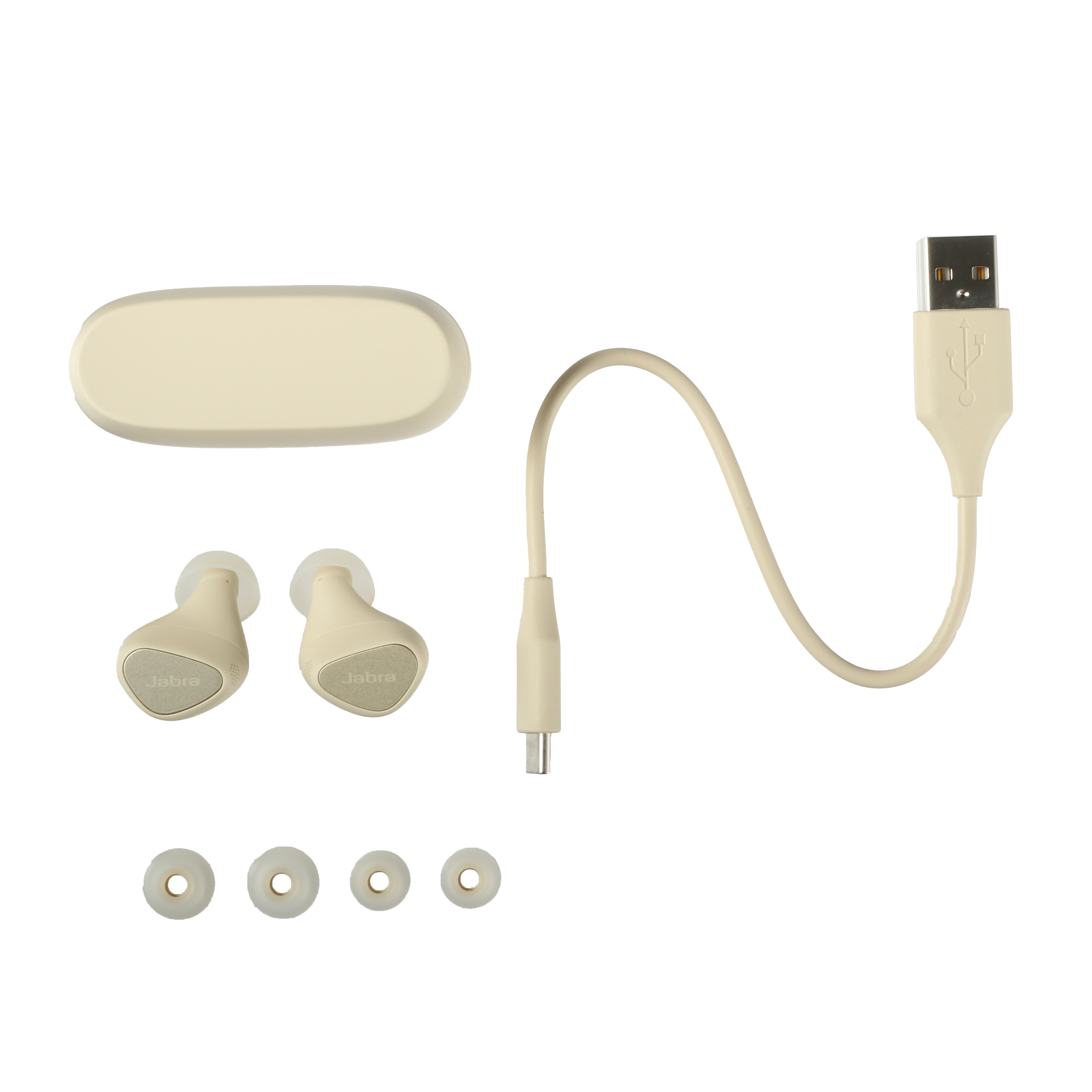 Jabra Elite 5 ワイヤレスイヤホン ベージュ 右 これがJabraの新