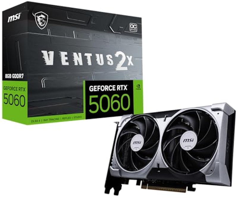 GeForce RTX 5060 8G VENTUS 2X OC 1