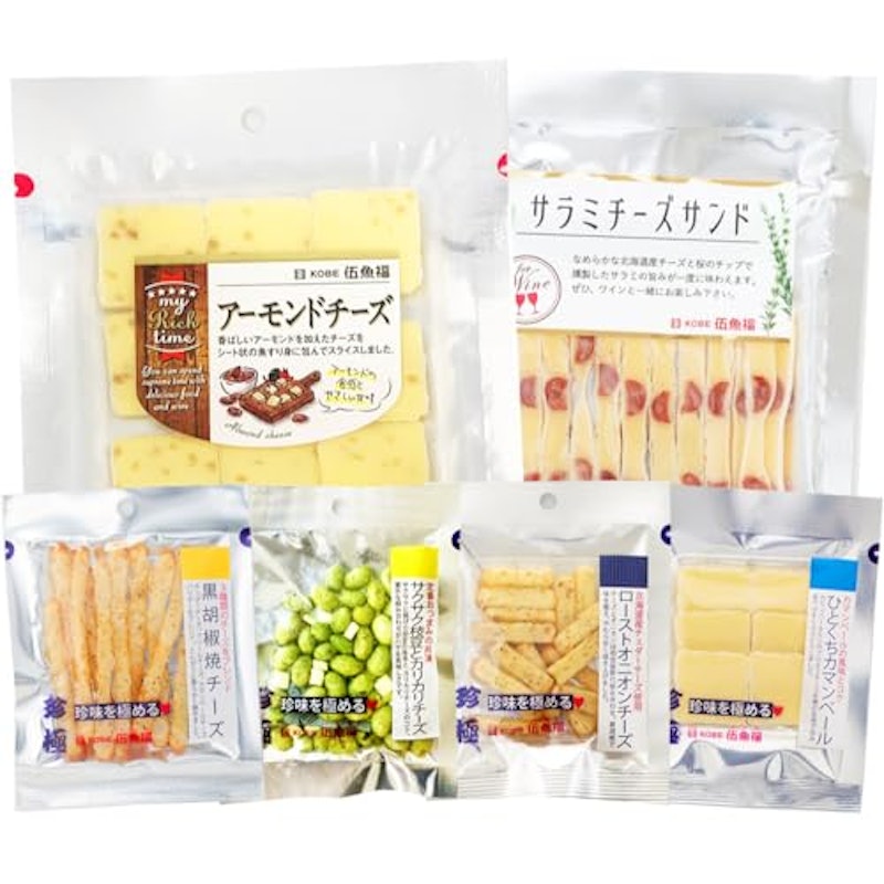 チーズおつまみ食べ比べ6品セット 1