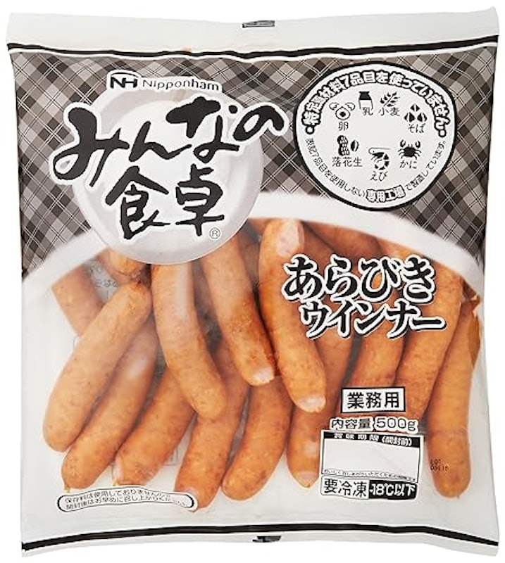 あらびきウインナー 1