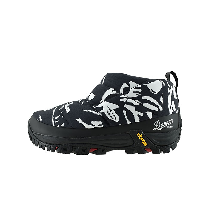 ダナー DANNER スノーブーツ 25cm 黒 サイドジップ ビブラムソール