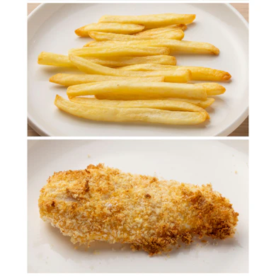 冷凍ポテトはじゃがいもの旨味が引き立つ!ささみかつは肉汁まで楽しめる