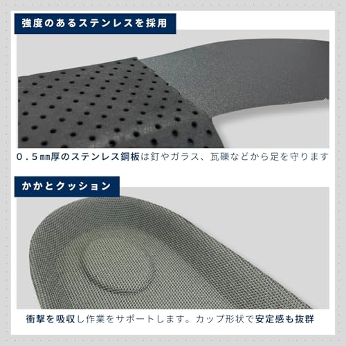 ステンレス鋼板インソール 4