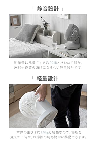 360°首振りサーキュレーター 6