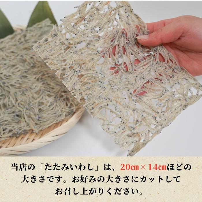 駿河湾特産 たたみいわし5枚入り 2