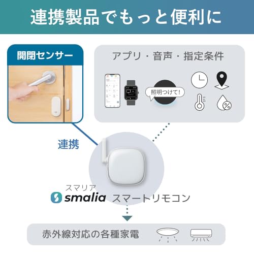 smalia スマートリモコン&開閉センサーセット 2