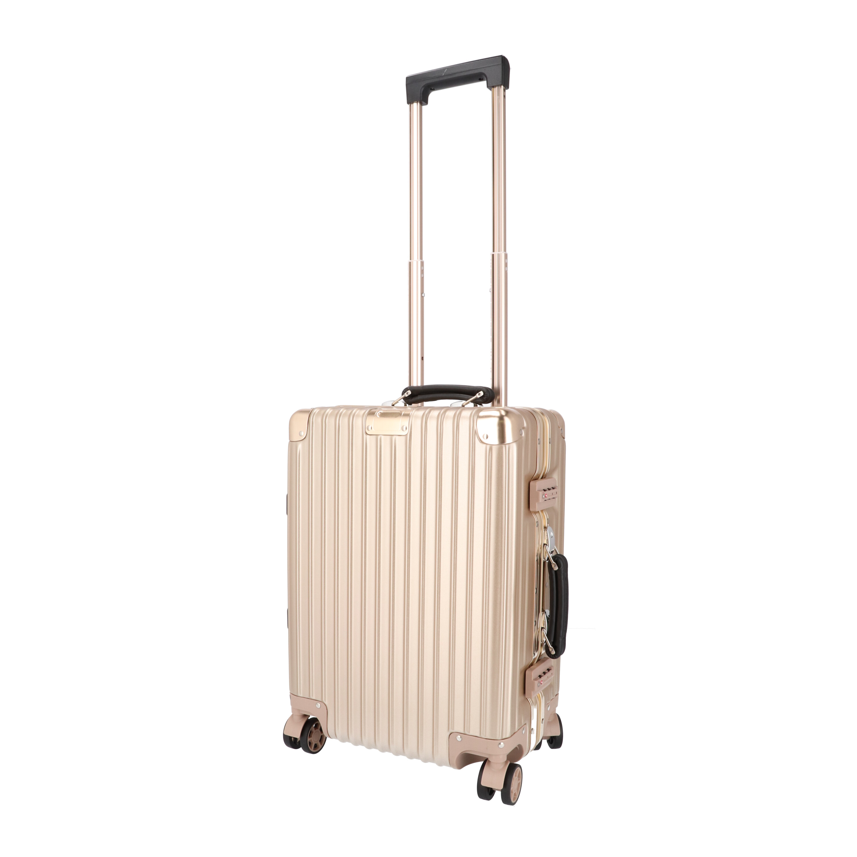 lanbao スーツケース アルミフレーム 1608を検証レビュー！機内