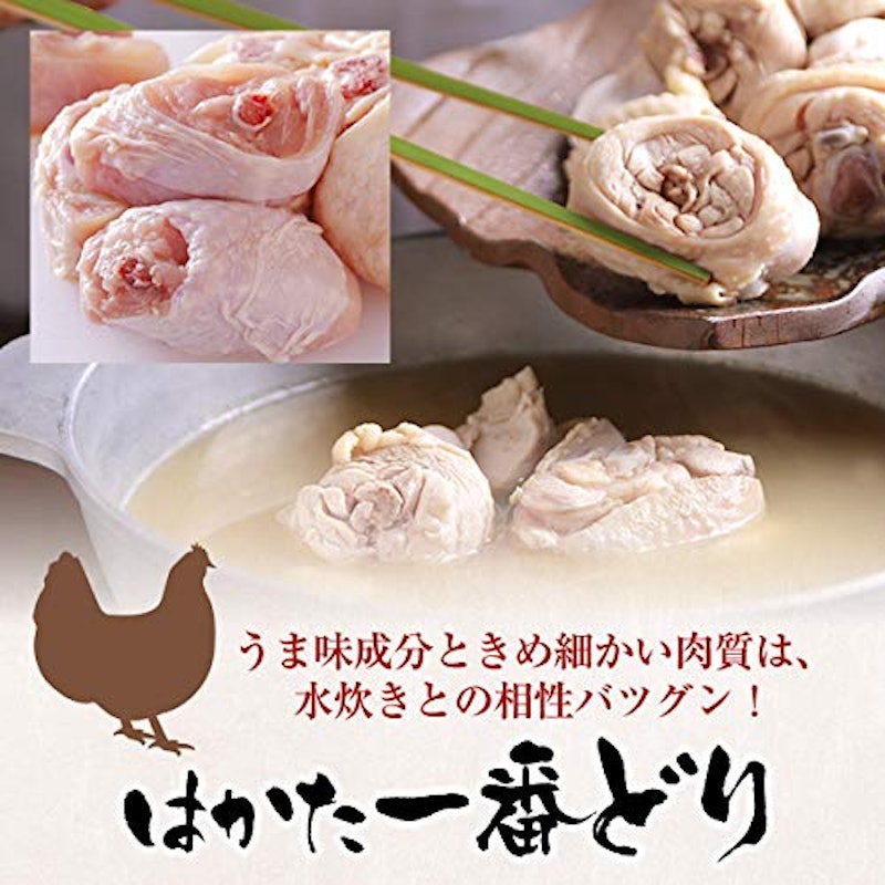 博多若杉 プレミアム水炊き セット 3