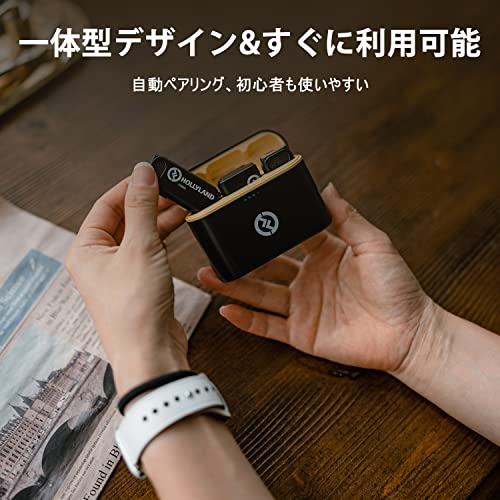 ワイヤレスピンマイク ノイズキャンセリング 8時間連続収音 5