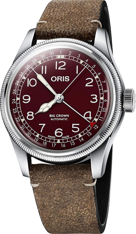 ビッグクラウン ポインターデイト RED DIAL 1