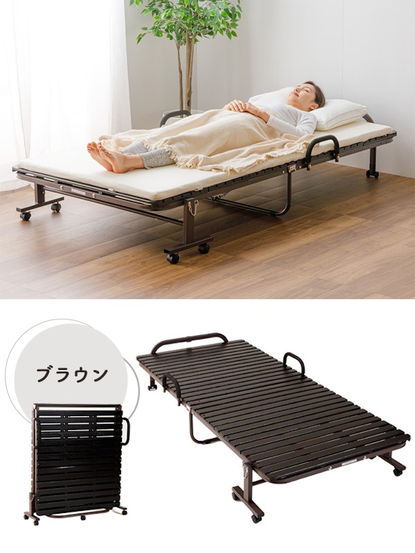 折りたたみすのこベッド シングルサイズ 2