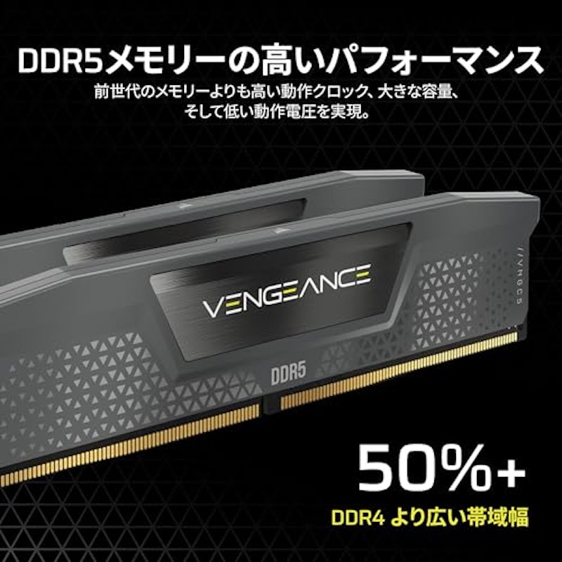 VENGEANCE DDR5 メモリ 3