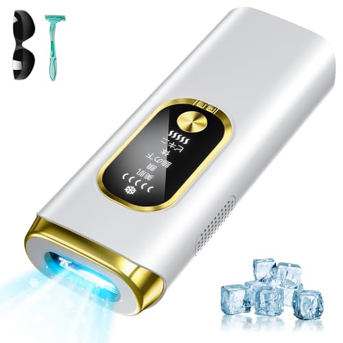 JOYOGO IPL脱毛器 ホワイト 収納ケース付き JOYOGO IPL脱毛器 冷却機能