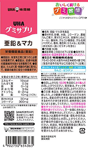 グミサプリ 亜鉛&マカ 2