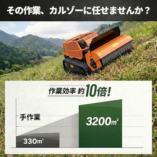 カルゾー ラジコン草刈機 3