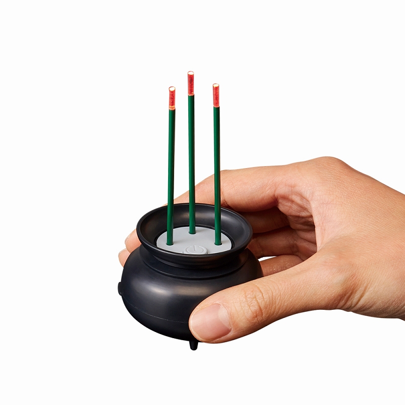 火を使わないLED線香自動消灯 4