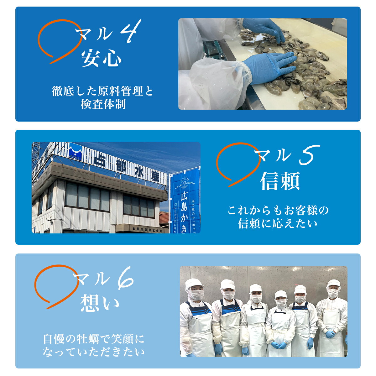ロクマルオイスター 冷凍かき 6