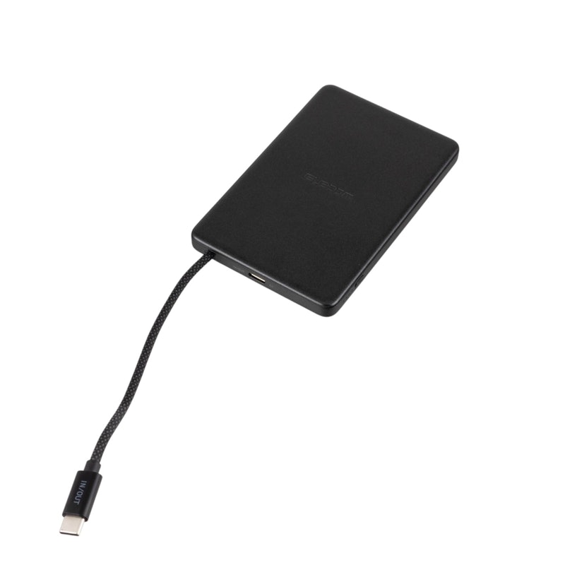 ケーブル一体型 半固体モバイルバッテリー 1