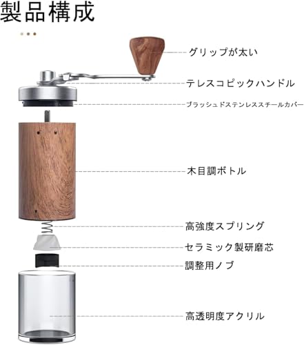 手挽きコーヒーグラインダー 3