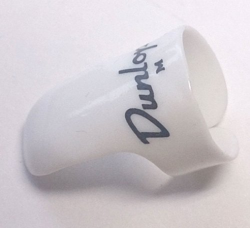 White Plastic Fingerpicks 1