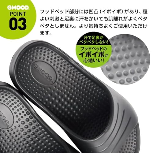 GMOOD　リカバリースライドサンダル 5
