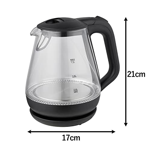 ガラス製電気ケトル 7