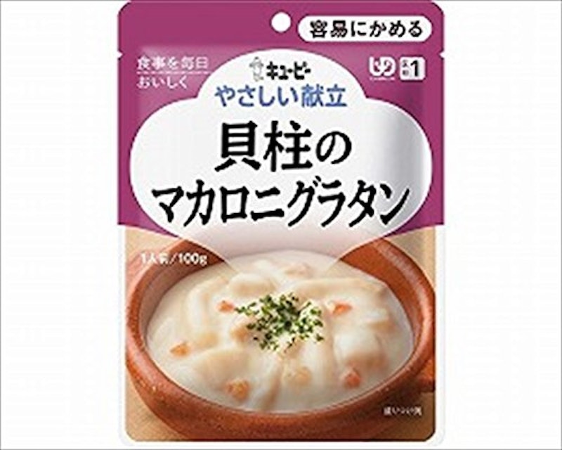 貝柱のマカロニグラタン 1