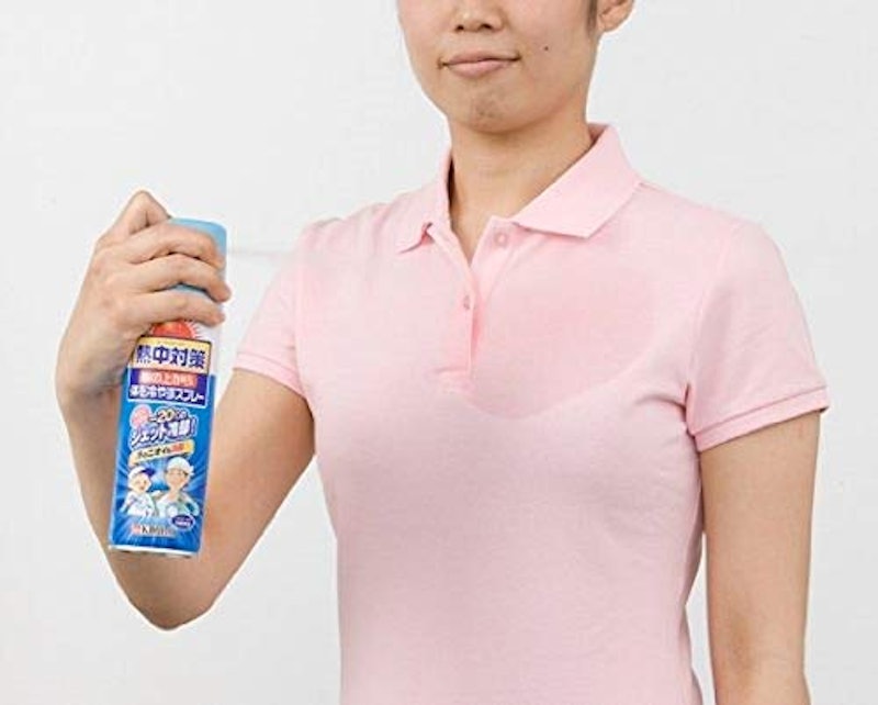 服の上から体を冷やすスプレー 3