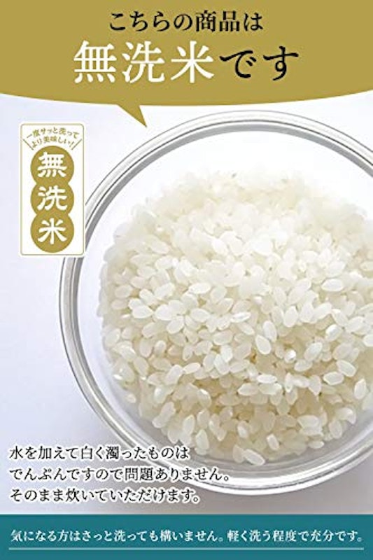 長野県産 つきあかり 無洗米 2