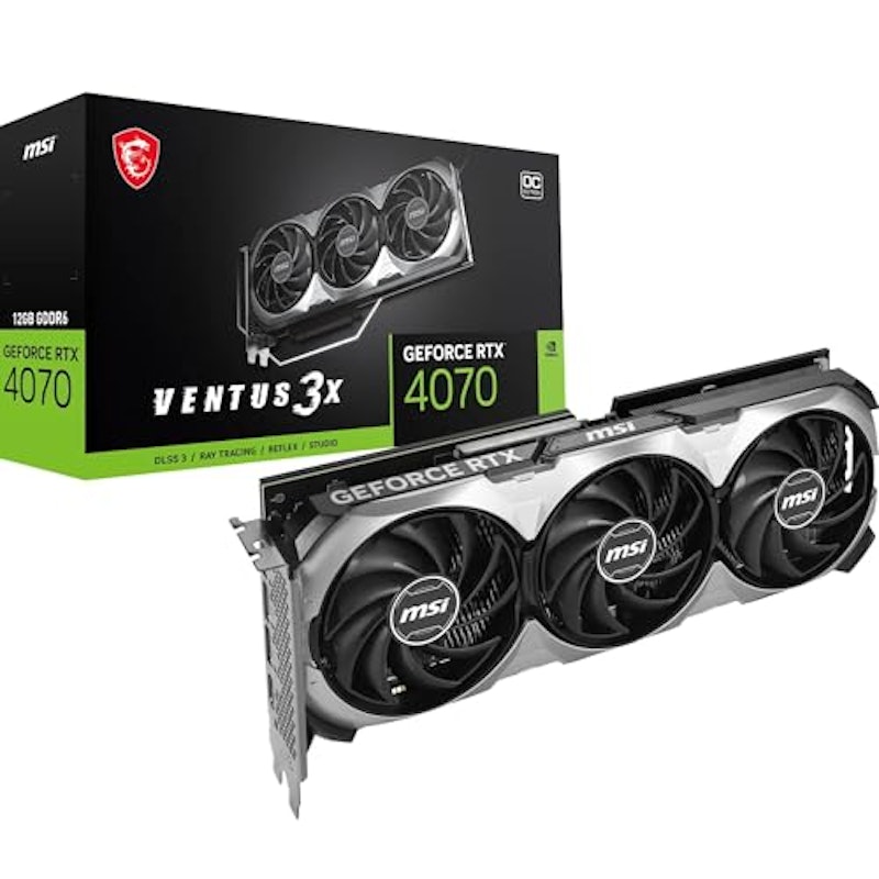GeForce RTX 4070 VENTUS 3X 12G OC 1