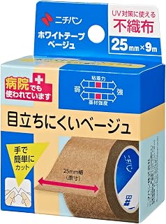ホワイトテープベージュ 1
